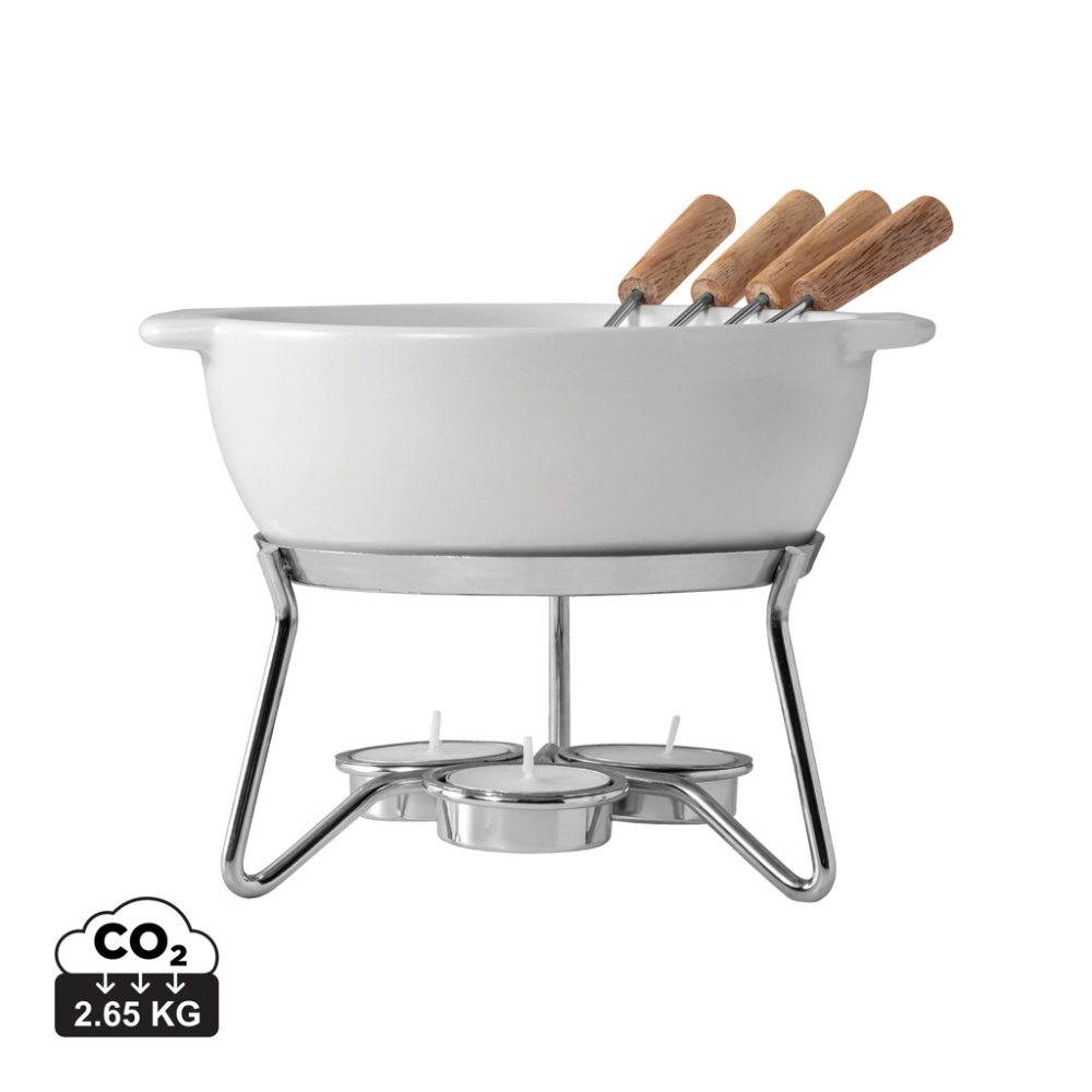 Logotrade promotional gift picture of: BOSKA Cheese Fondue Set Party - 750 ml