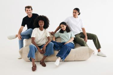 Logotrade promotional gift picture of: IQONIQ Nikko heavyweight recycled cotton t-shirt