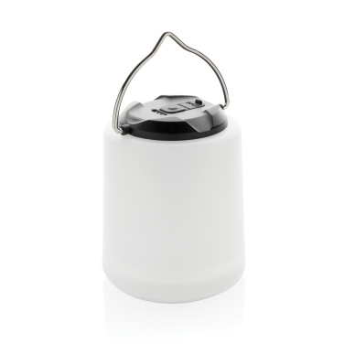 Logotrade promotional merchandise picture of: Limio RCS recycled plastic portable re-chargeable table lamp