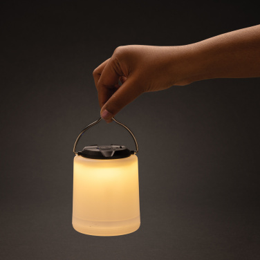 Logotrade promotional giveaways photo of: Limio RCS recycled plastic portable re-chargeable table lamp