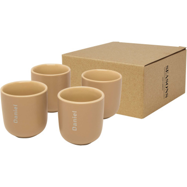 Logo trade business gift photo of: Male 4-piece 90 ml espresso cup