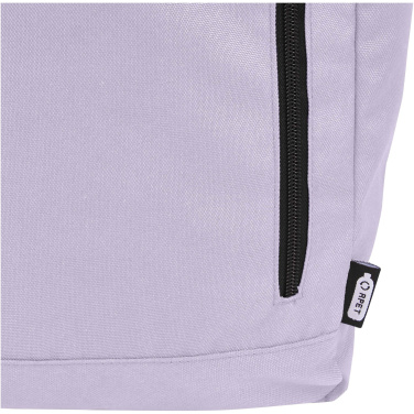 Logo trade promotional gift photo of: Byron 15.6" GRS RPET roll-top backpack 18L