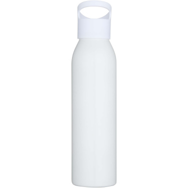 Logo trade business gifts image of: Sky 650 ml RCS recycled single wall stainless steel water bottle