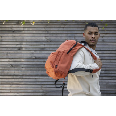 Logotrade promotional giveaway image of: Byron 14" GRS recycled city laptop backpack 16L