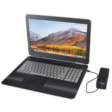 Logotrade promotional items photo of: Acamar 20.000 mAh 70W recycled aluminium laptop power bank