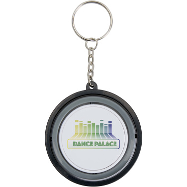 Logotrade corporate gifts photo of: Spinx recycled plastic gyroscope fidget keychain