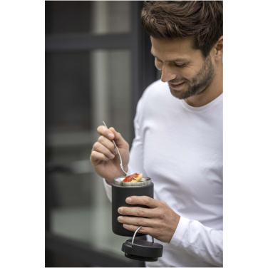 Logo trade promotional gifts image of: Doveron 500 ml recycled stainless steel insulated lunch pot