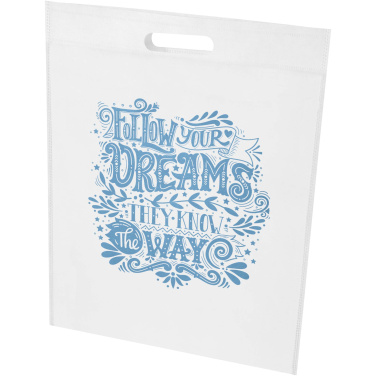 Logo trade promotional merchandise image of: EcoSeal GRS recycled nonwoven tote bag 5L