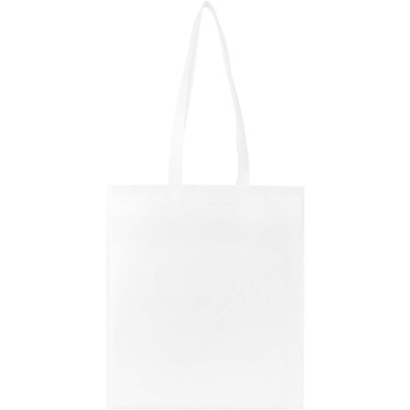 Logo trade promotional merchandise picture of: EcoSeal GRS recycled nonwoven convention tote bag 6L
