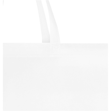 Logo trade promotional gifts image of: EcoSeal GRS recycled nonwoven gusset tote bag 12L