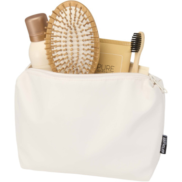 Logo trade advertising products image of: Trip Aware™ recycled travel toiletry pouch 2L