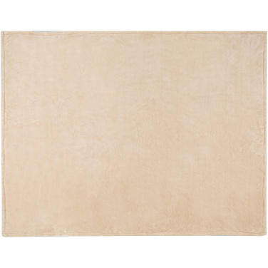 Logo trade advertising products image of: Ashen GRS recycled sherpa blanket