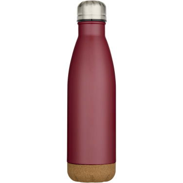 Logotrade business gifts photo of: Cove 500 ml double wall vacuum insulated stainless steel water bottle with cork details
