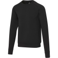 Yukon unisex interlock sports crewneck sweater, Solid black