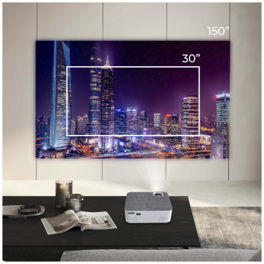 Logo trade promotional gifts image of: Prixton Lumière projector