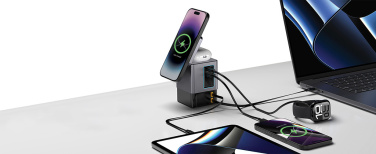 Logotrade advertising products photo of: Urban Vitamin Sacramento 105W GAN charger+retractable cables