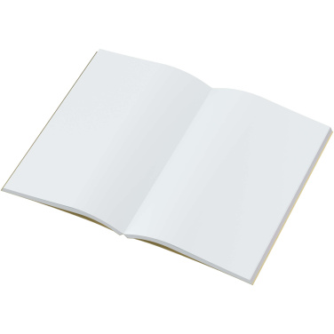 Logo trade advertising products picture of: Novella Austen A5 metallic soft cover notebook - 100 sheets