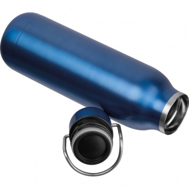 Logotrade promotional giveaway image of: Stainless steel water bottle BORGHOLM