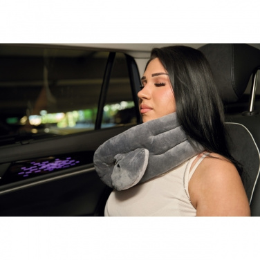 Logo trade promotional gifts image of: Neck pillow BOULDER