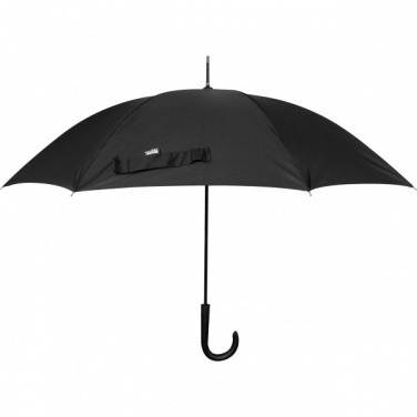 Logo trade promotional gifts image of: Automatic storm umbrella RPET ATHENS