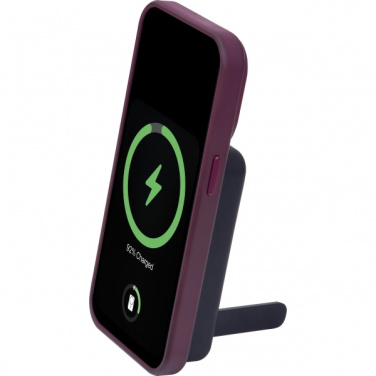 Logo trade promotional merchandise image of: Wireless power bank 5 000 mAh CAIRO