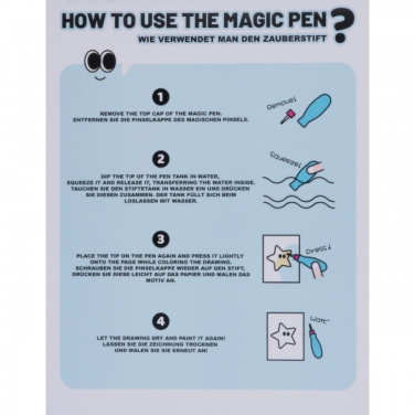 Logotrade promotional products photo of: Watercoloring Book ANGERS