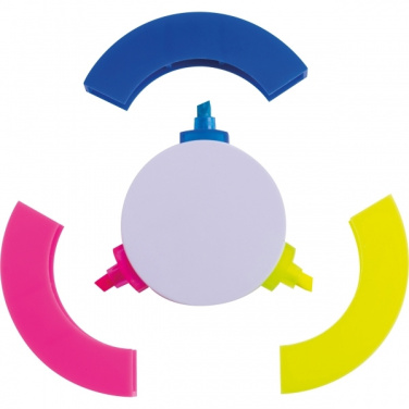 Logo trade corporate gifts picture of: 3-in-1 Highlighter ANDORRA