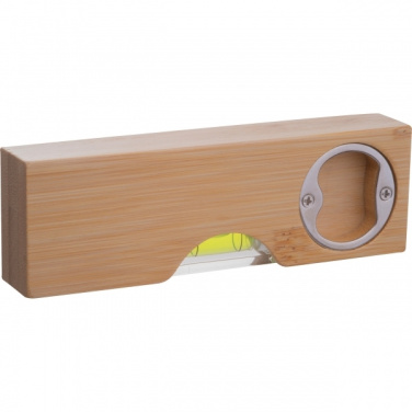 Logotrade promotional gift picture of: Spirit Level with Bottle Opener FLORIDA