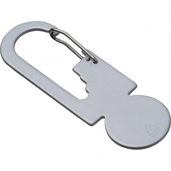 Logo trade promotional merchandise image of: Multitool with Shopping Cart Token GIBRALTAR