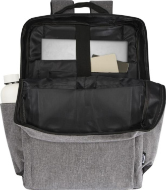 Logotrade corporate gift image of: Libra 15” GRS recycled laptop backpack 15L