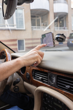 Logotrade promotional giveaway image of: Terra 360 RCS recycled plastic universal phone holder