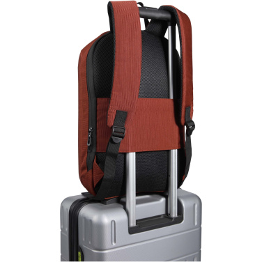 Logotrade business gift image of: Luma 15" GRS recycled anti-theft laptop backpack 10L