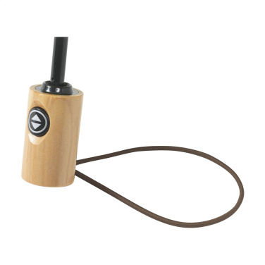 Logo trade promotional merchandise photo of: Michigan foldable RCS RPET umbrella 21 inch