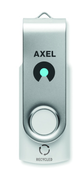 Logo trade promotional giveaway photo of: Recycled ABS USB 16G           MO2080-06