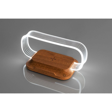 Logo trade advertising products image of: Phone stand with wireless charger JEROME Pierre Cardin