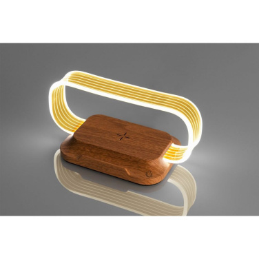 Logotrade corporate gift image of: Phone stand with wireless charger JEROME Pierre Cardin