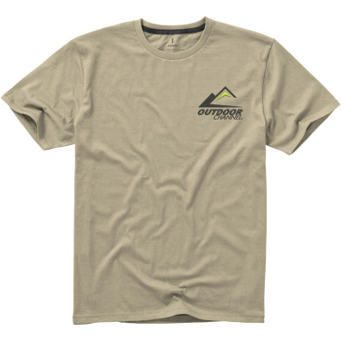 Logo trade corporate gifts image of: Nanaimo short sleeve men's t-shirt