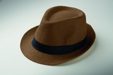Logo trade promotional item photo of: Paper straw hat