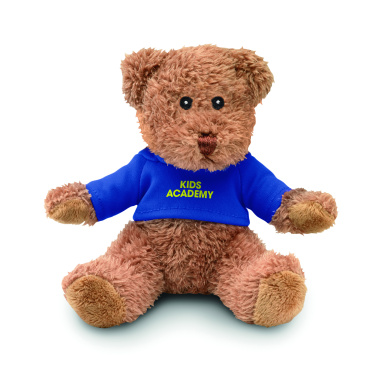 Logo trade business gifts image of: Teddy bear with t-shirt