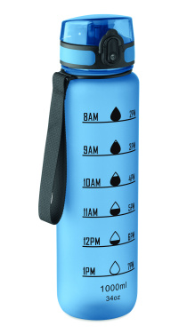 Logotrade advertising products photo of: Sports water bottle RPET 1L