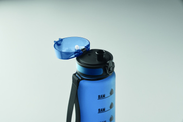 Logo trade promotional gifts picture of: Sports water bottle RPET 1L