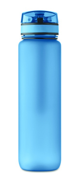 Logo trade promotional merchandise picture of: Sports water bottle RPET 1L