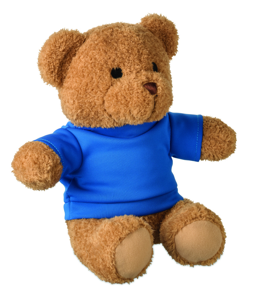 Logotrade business gift image of: Teddy bear with t-shirt 23 cm