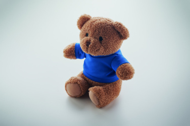 Logo trade promotional gifts image of: Teddy bear with t-shirt 23 cm