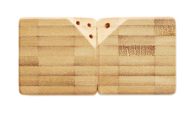Logotrade promotional giveaway image of: Bamboo salt & pepper set