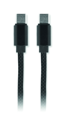 Logotrade corporate gift image of: Braided magnetic cable in RPET