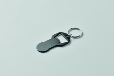 Logo trade promotional giveaway photo of: Recycled aluminium bottle opener k