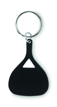 Logo trade promotional items picture of: Aluminium key ring