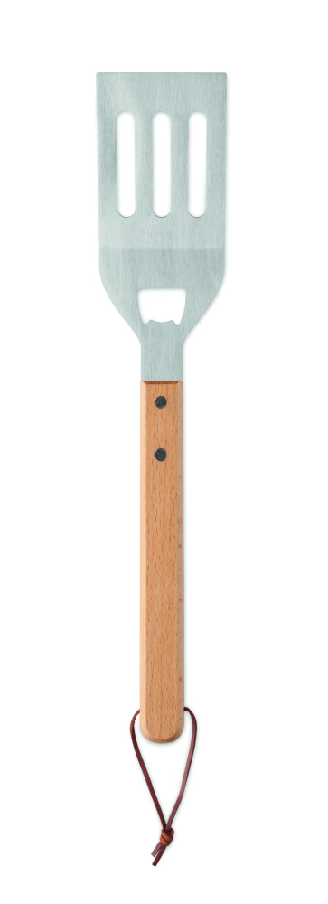 Logotrade promotional giveaway picture of: BBQ spatula in beechwood