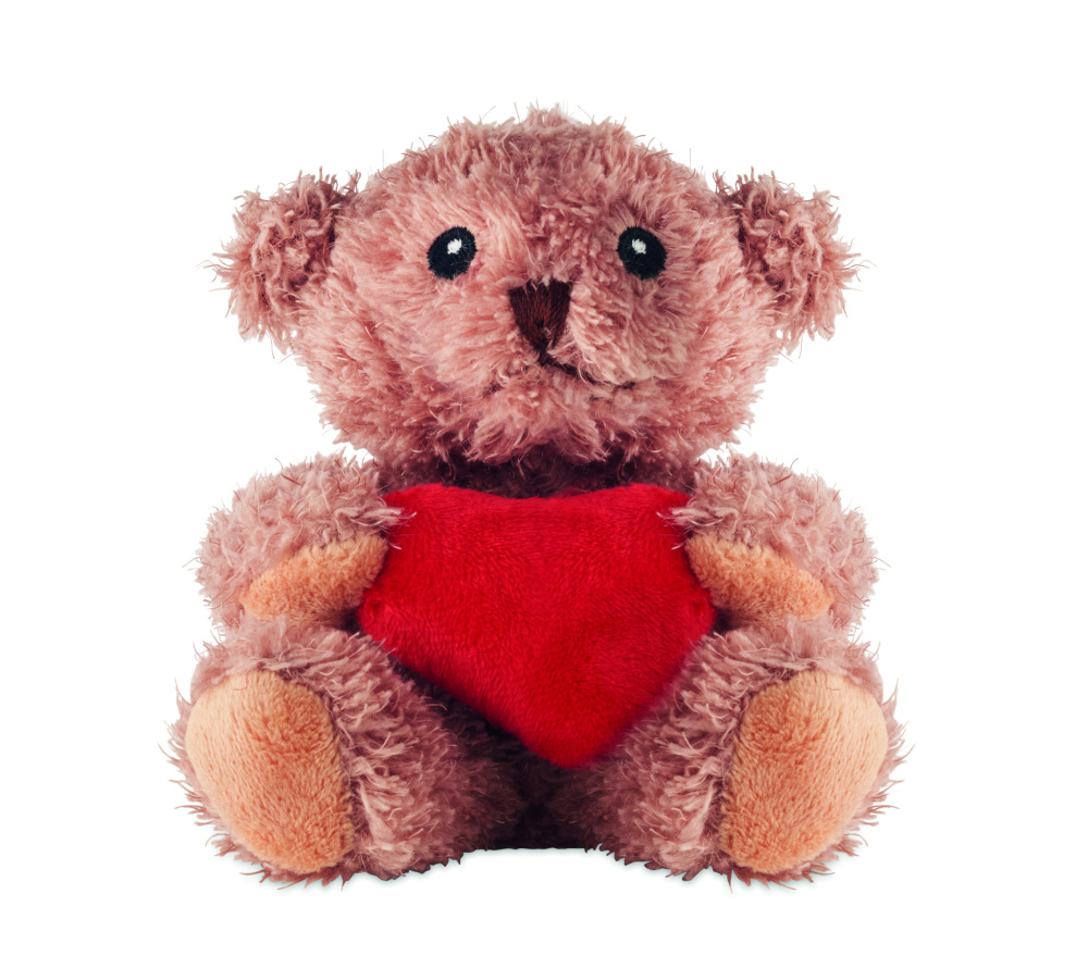 Logotrade promotional item picture of: Teddy bear plush with heart